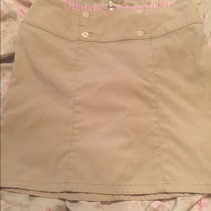 Girls Tommy Hilfiger khaki skirt size 11